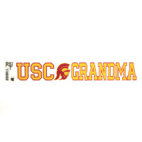 USC Trojans Tommy Head Grandma Inside Strip Decal